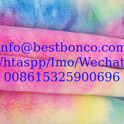 Velboa Printing fabric soft finish with high quality zebra design, snake design, any fashion design finest quality super