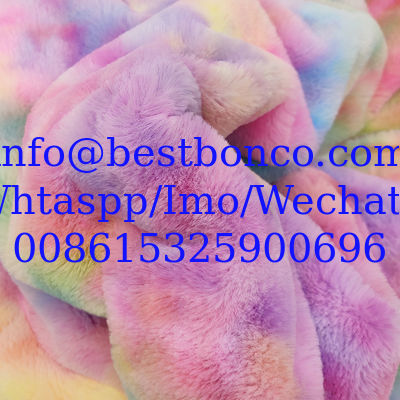 Velboa Printing fabric soft finish with high quality zebra design, snake design, any fashion design finest quality super