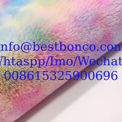 Velboa Printing fabric soft finish with high quality zebra design, snake design, any fashion design finest quality super