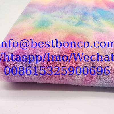 Velboa Printing fabric soft finish with high quality zebra design, snake design, any fashion design finest quality super