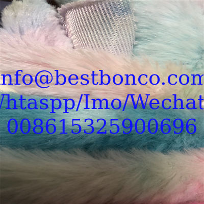 Velboa Printing fabric soft finish with high quality zebra design, snake design, any fashion design finest quality super
