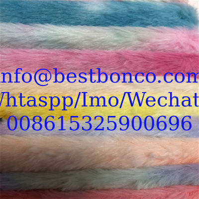 Velboa Printing fabric soft finish with high quality zebra design, snake design, any fashion design finest quality super