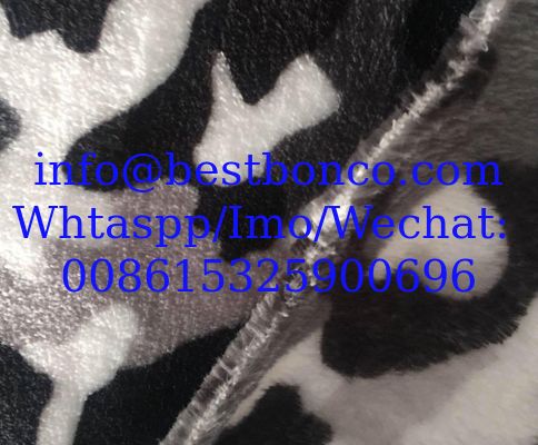 Camouflage Sherpa Fleece Fabric, Suitable for Winter Jackets Lining and Shell