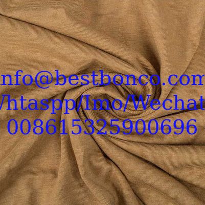 Silk knitting suitable smooth feeling fabric for high quality with top finish silk knitting fabric