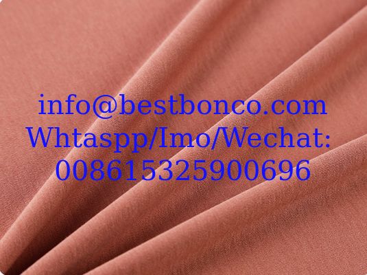Silk knitting suitable smooth feeling fabric for high quality with top finish silk knitting fabric
