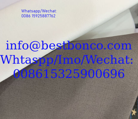 T/R 65/35 SUITING FABRIC SUPER HIGH QUALITY FINISH English jacquard selvedge