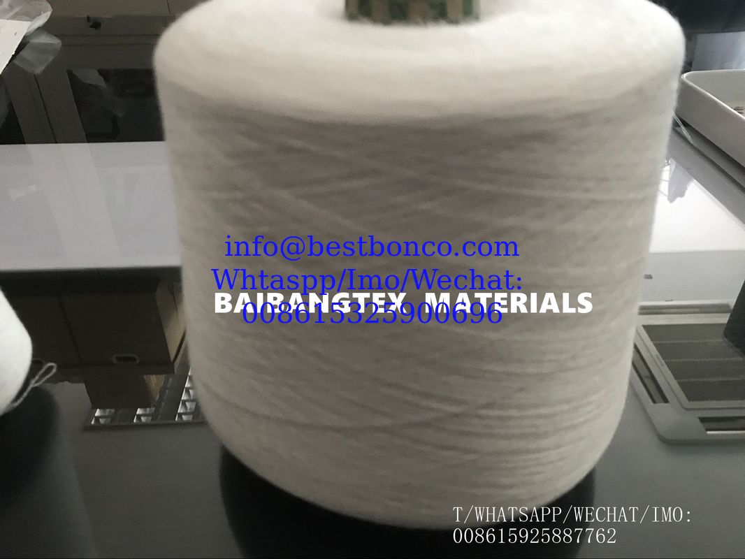 Melange sweater knitting Inmitation Rabbit hair yarn Nm 48/2 Viscose Nylon PBT DTY filament core spun yarn