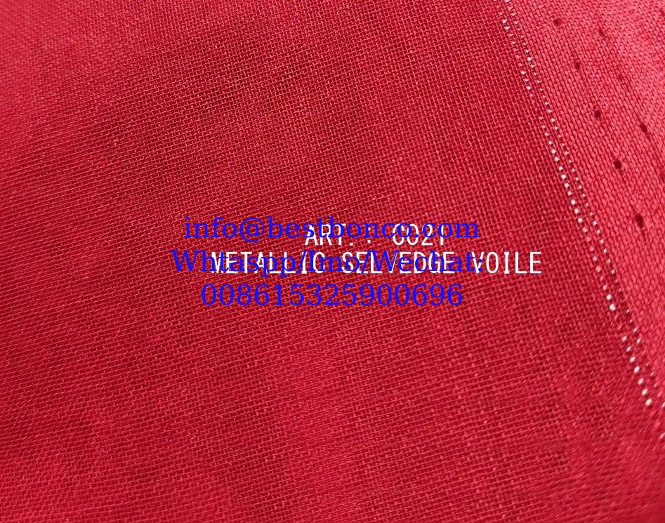 Golden line Spun polyester high twisted voile super high quality 2S/2Z 2X2 quality original BBTSfinish