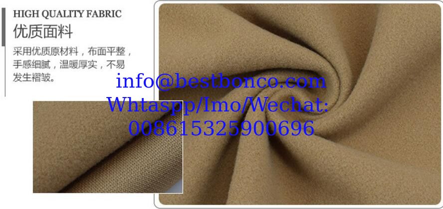 Double Woolen face side Fashion Winter lady coat high quality smooth fabric winter warmer keep coats