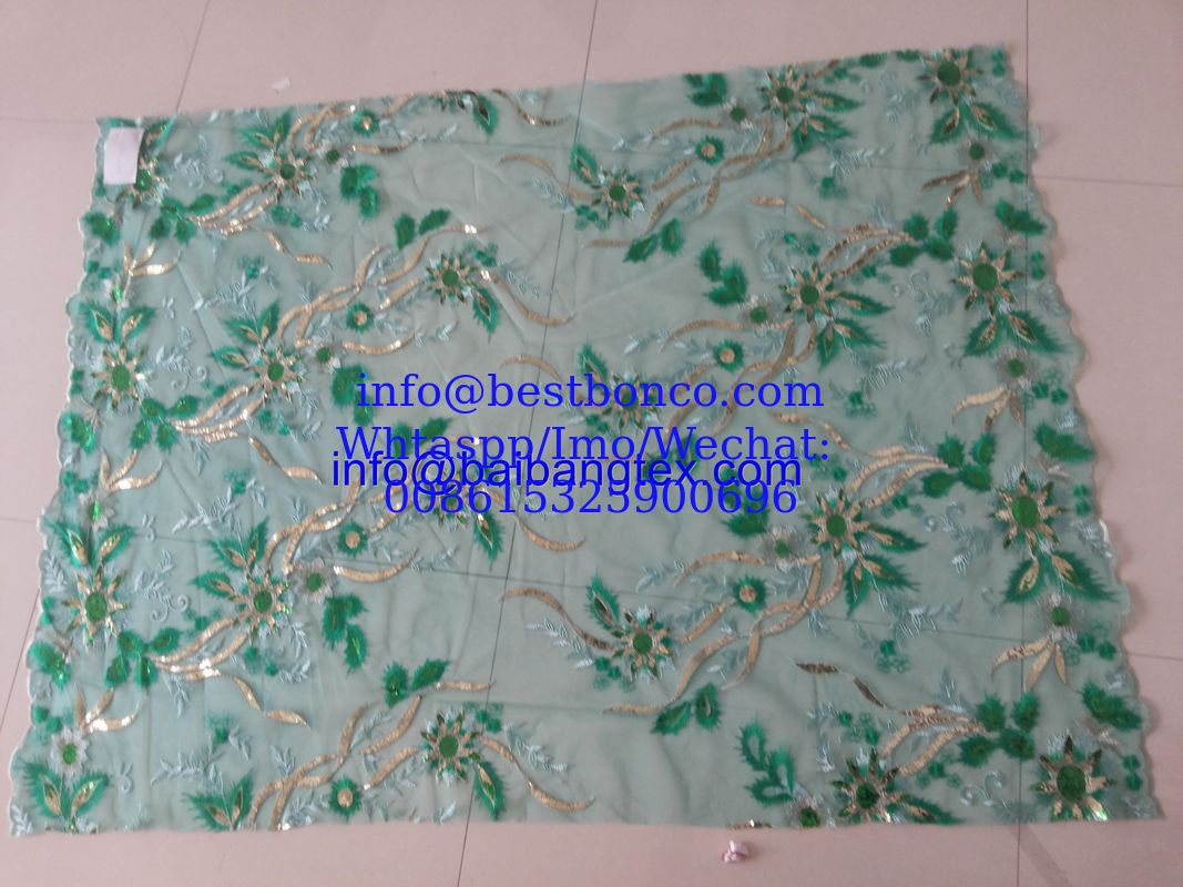 Embroidery Lace fabric wedding fashion high quality for brand garments lace fashion