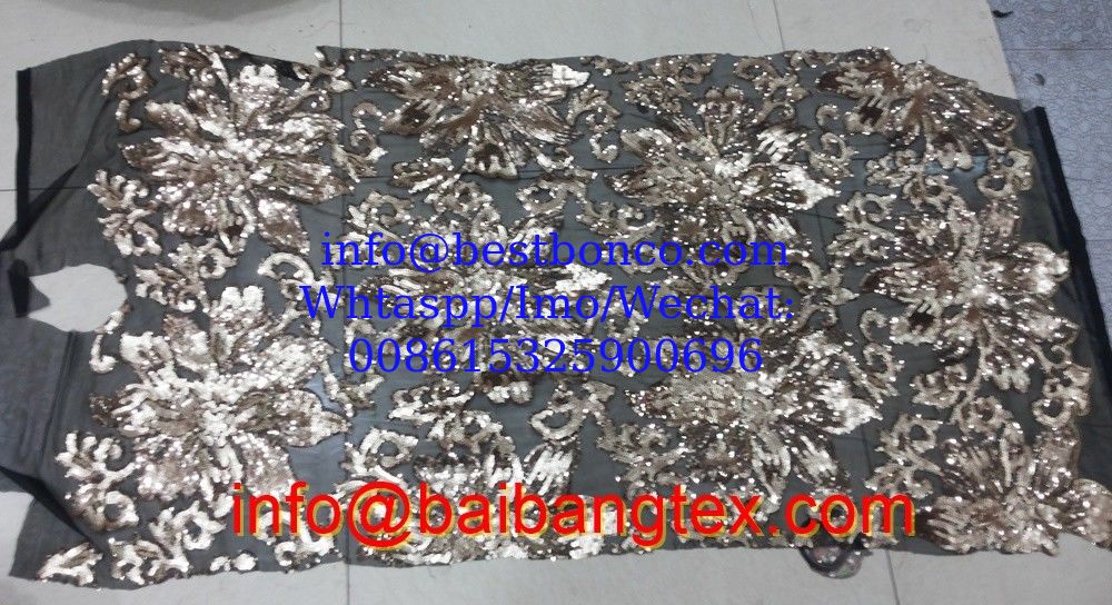 Embroidery Lace fabric wedding fashion high quality for brand garments lace fashion