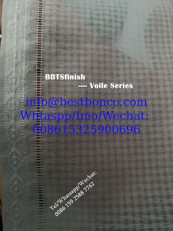 BBTSfinish® HIGH SPUN POLYESTER VOILE Series Article No.: BB-00144 again being the world famous voile brand