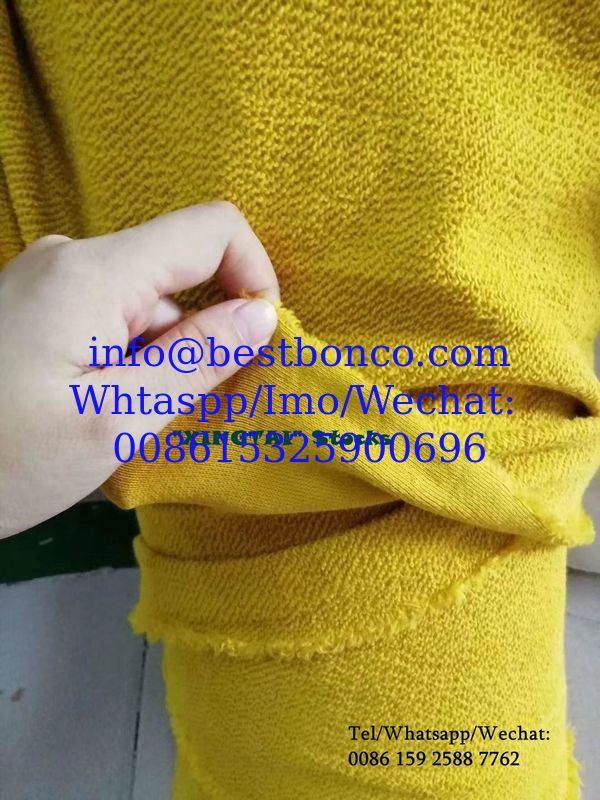 Cotton sweatshirt fabric stock lot with highest quality cheapest price by dyeing lots color available
