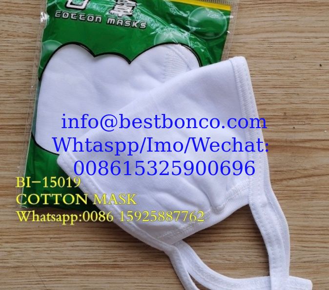 cotton mask with 2 layer and 3 layer high quality cheap price , big supply ability