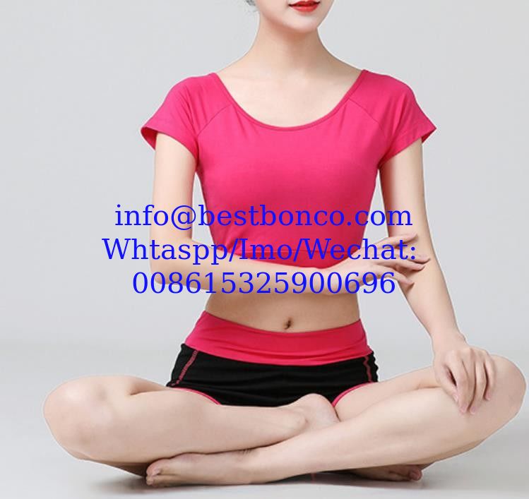 Summer short-sleeved yoga clothes suit female 2020 new modal fitness clothes ladies shorts yoga clothes two-piece suit