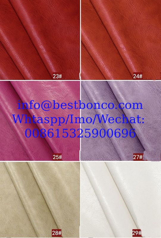 Crazy horse artificial pu leather fabric handmade diy sofa soft bag fabric car waterproof seat simulation cowhide