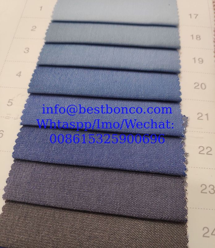 Colorful denim fabric Tencel cotton 5OZ color wash-free denim