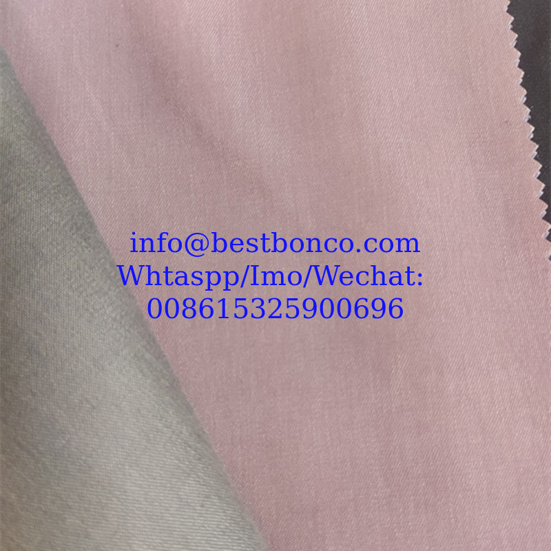 Spot supply imitation Tencel denim, non-stretch color denim, thin disposable denim fabric, garment material