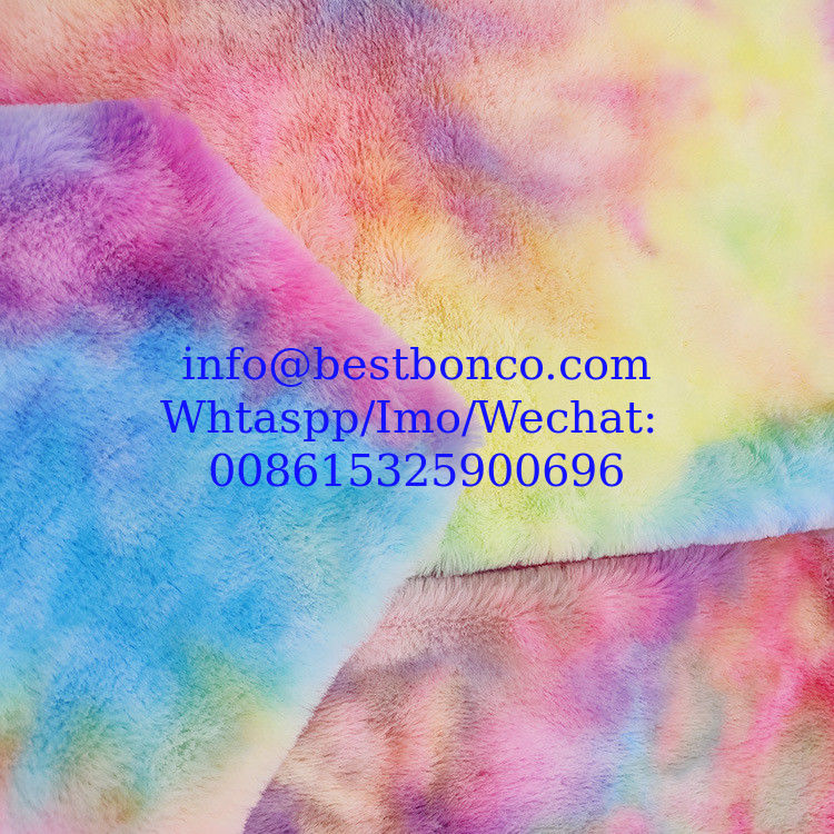 Velboa Printing fabric soft finish with high quality zebra design, snake design, any fashion design finest quality super