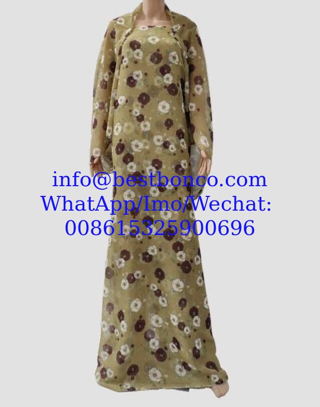 Spun Polyester Voile BBTSfinsh® Brand Digital printing Voile Super Full Twisted 58"