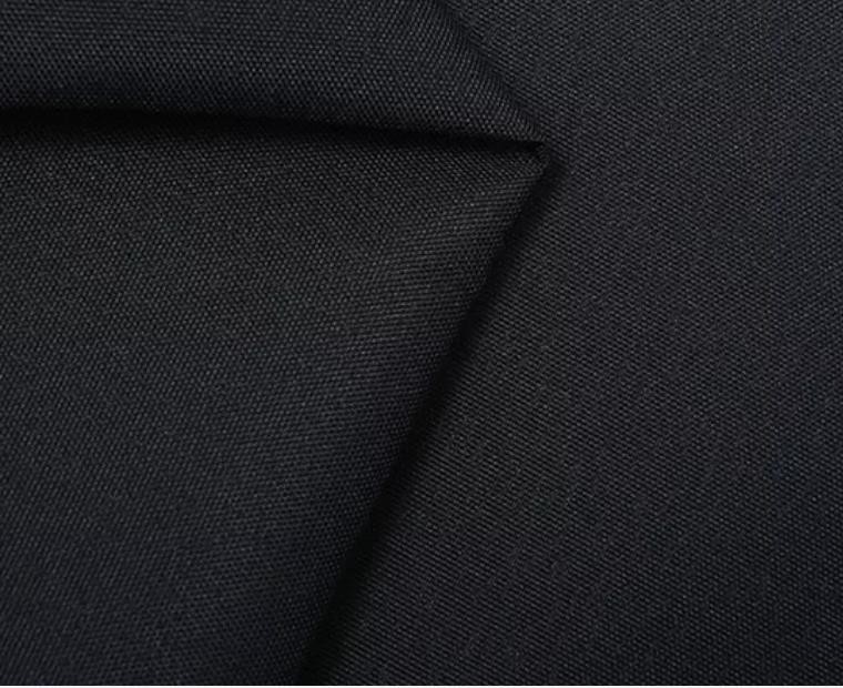 JET black mini matt fabric