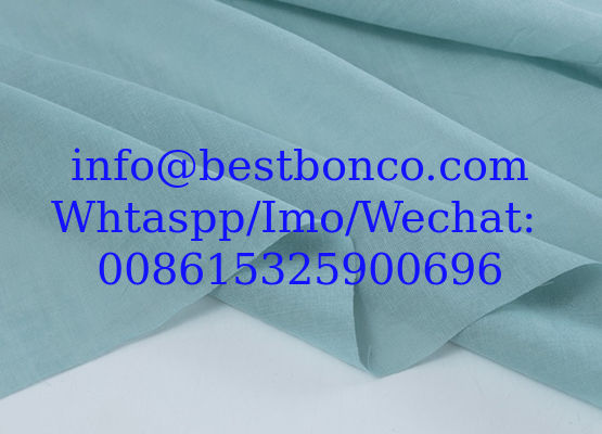 100% cotton voile plain dyed fabric comb cotton high quality
