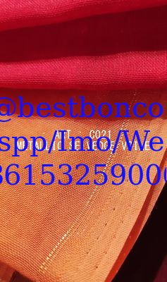 Metallic spun polyester voile fabric ready goods high twisted full voile