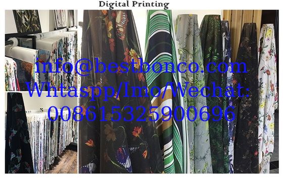 3D Digital Printing super finishing quality Japanese Quality finishing fabrics for fashion