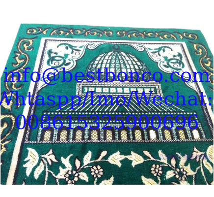 Muslim worship blanket gold and silver line new worship blanket Hui thickened mosque Haji Hajj