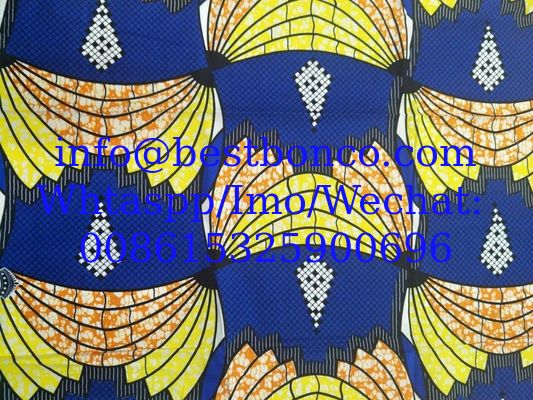 100% Cotton Africa wax printing fabric