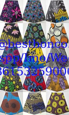 100% Cotton Africa wax printing fabric