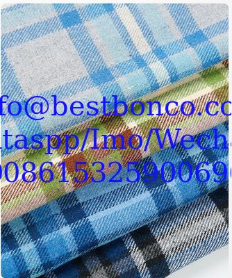 Woolen plaid woolen fabric woolen coat women's coat woolen chemical fiber double-sided fabric manufacturers supply whole