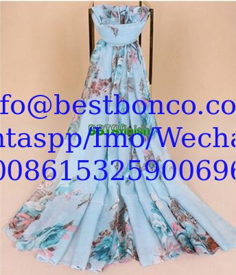 High quality spun polyester voile printing fabric for muslim shawl , scarf , dress, embroidery super fine quality top
