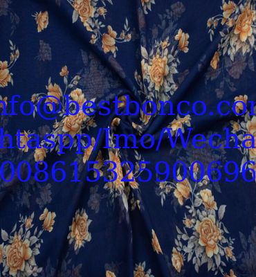 Spun Polyester Voile BBTSfinsh® Brand Digital printing Voile Super Full Twisted 58"